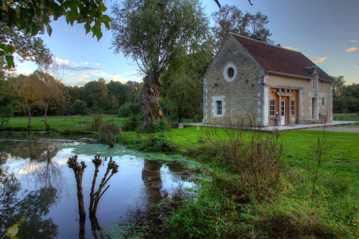 La Grange du Moulin de Breviande. Vert Nature