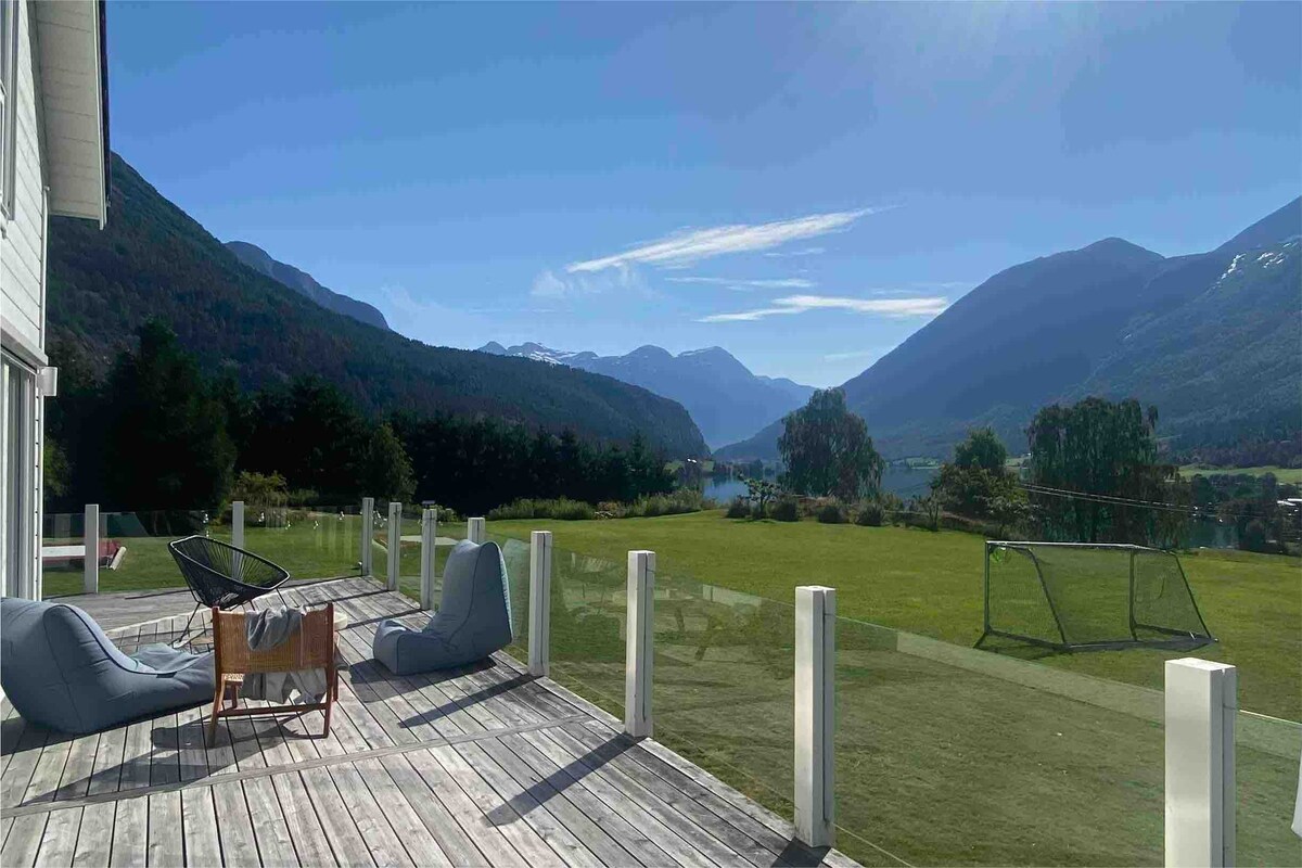 Stryn Lake Panorama