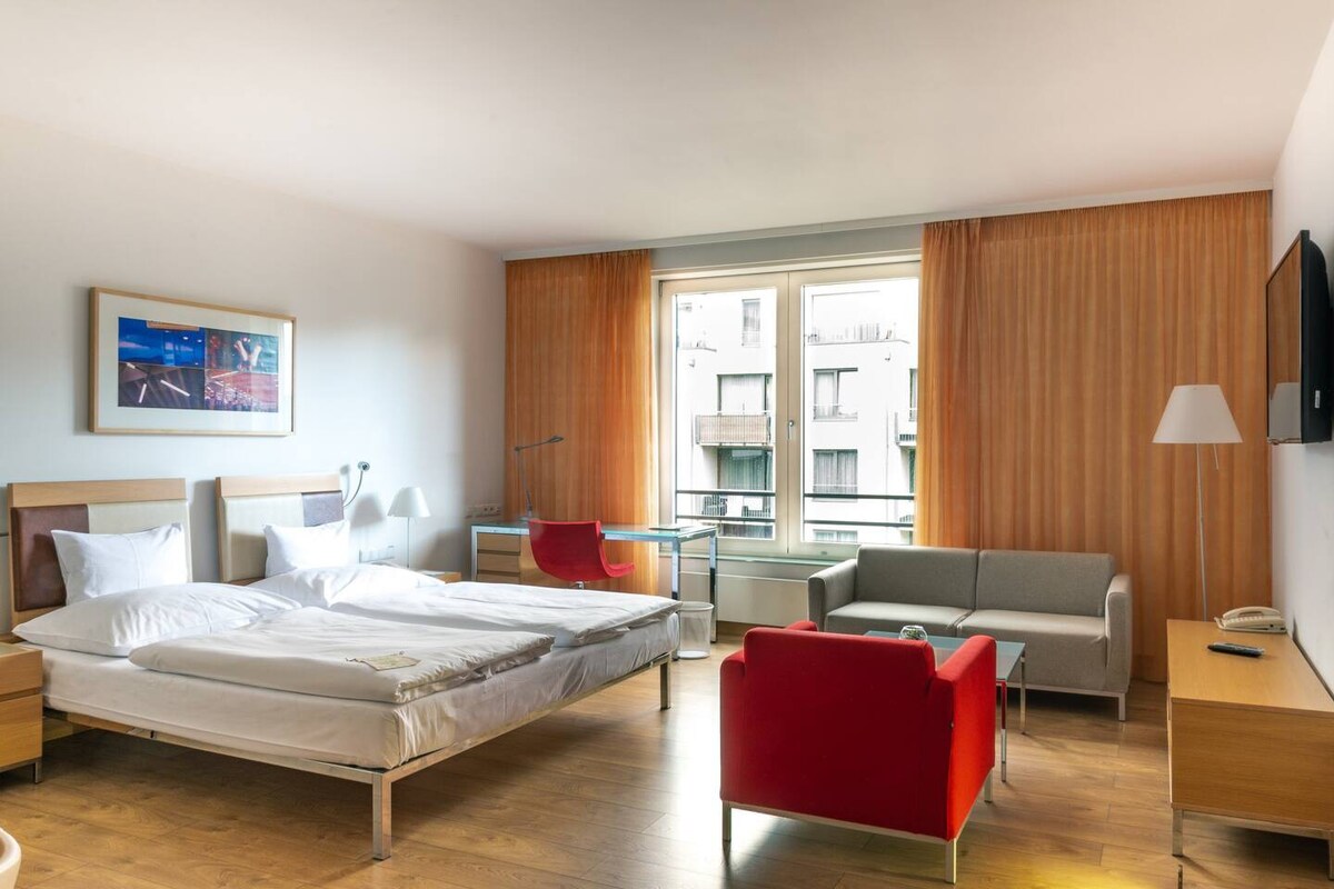 4星级酒店舒适的单间公寓， 40米，每周清洁