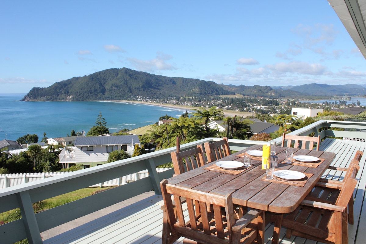 Tairua Escape Mt Paku, Coromandel NZ -可住4人