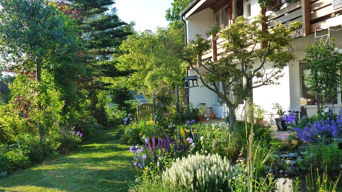 FeWo Gartenoase Illmensee ，靠近康斯坦茨湖（ Lake Constance ） - CH - A