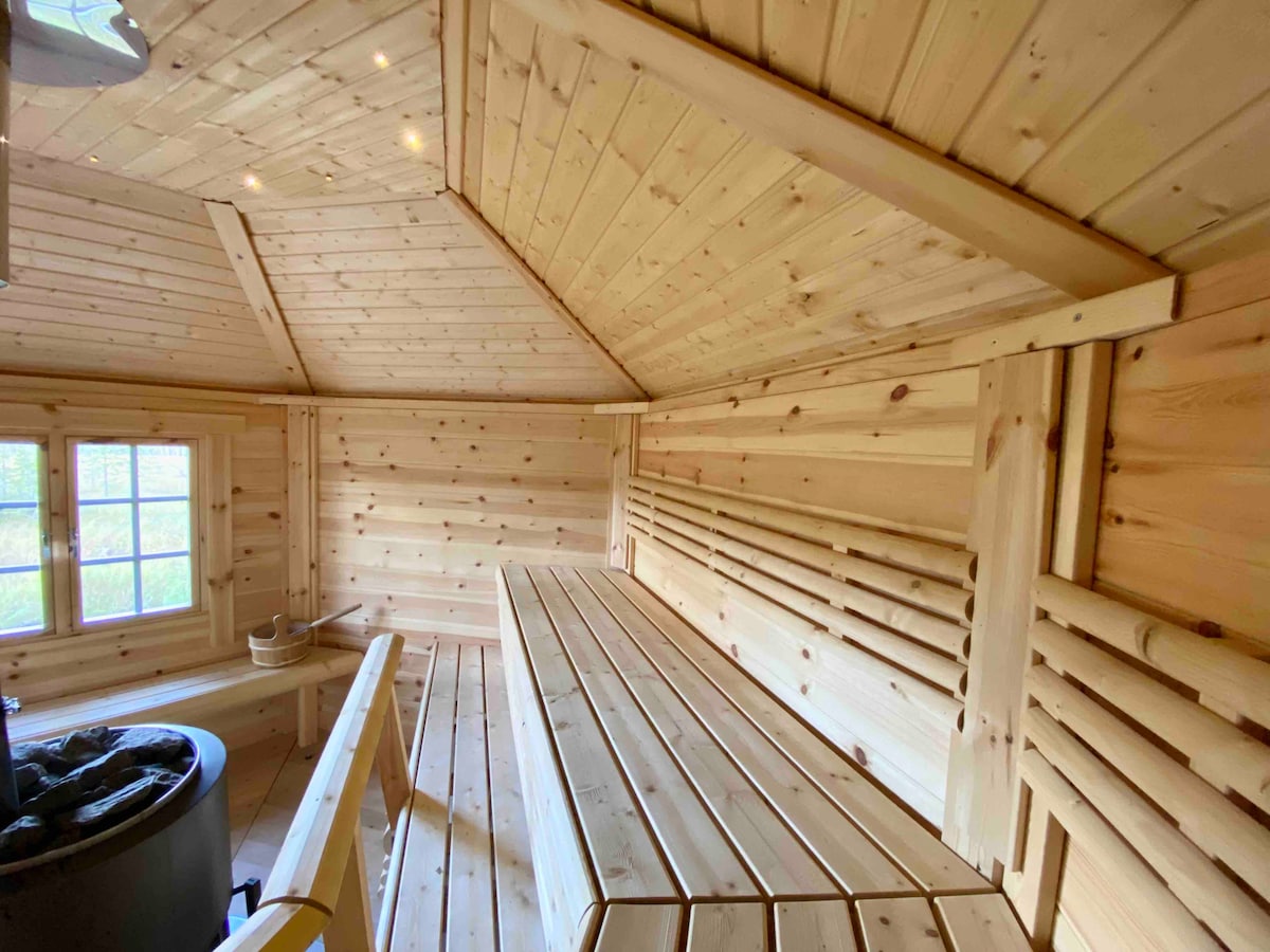 Cozy cabin with sauna (House B) - Lindvallen