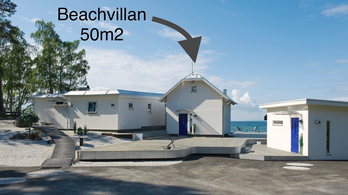 Beachvillan 50 平方米 Motala，距海滩 5 米。