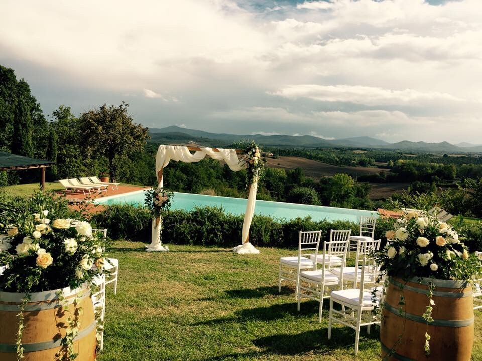 风景如画的托斯卡纳婚礼，可容纳24人！