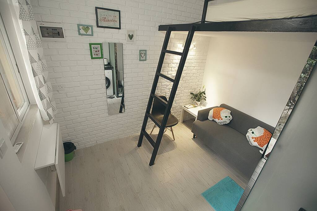 独立房屋-安静舒适的迷你loft