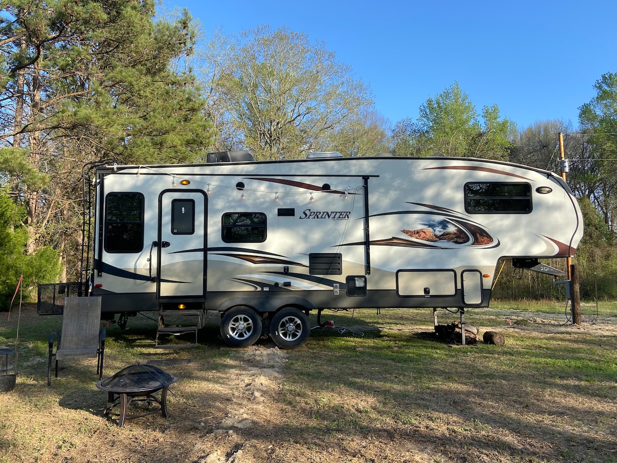 Camper # 2 at Gullatte Acres Pond