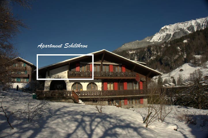 卢达本纳(Lauterbrunnen)的民宿