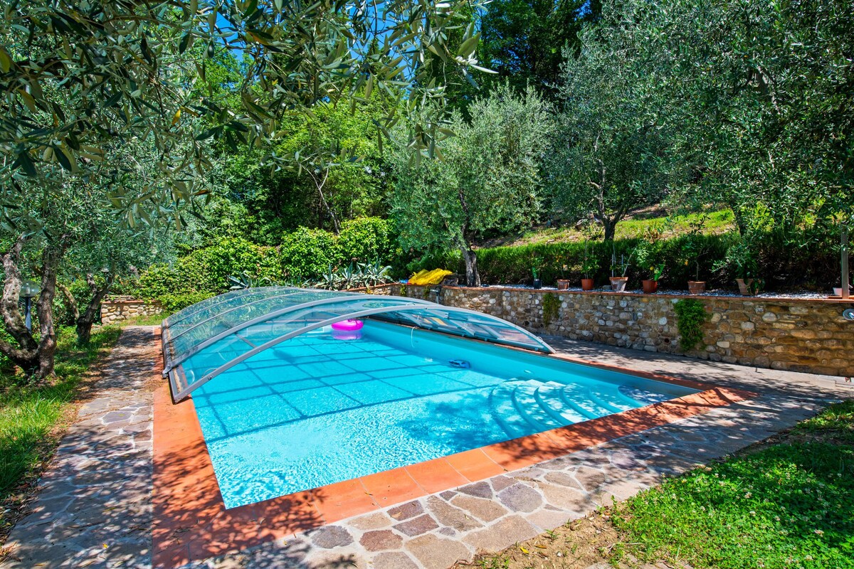 圣卡西亚诺瓦尔迪佩萨（ San Casciano Val di Pesa ）带泳池的美丽度假房源
