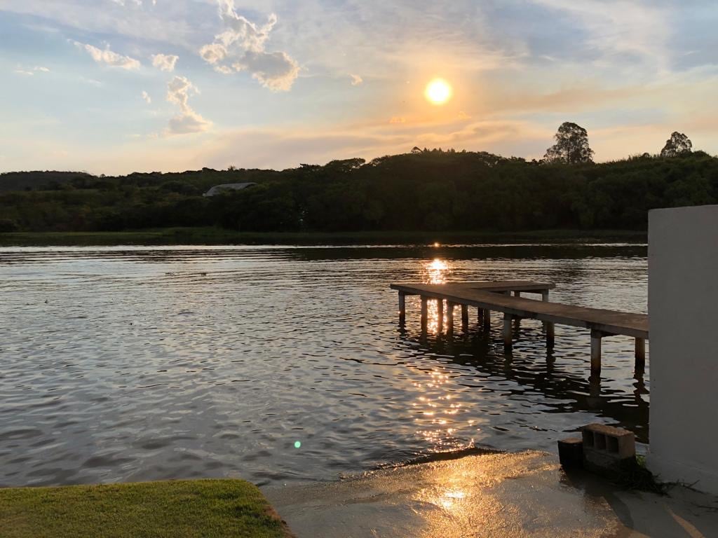 As casas da represa