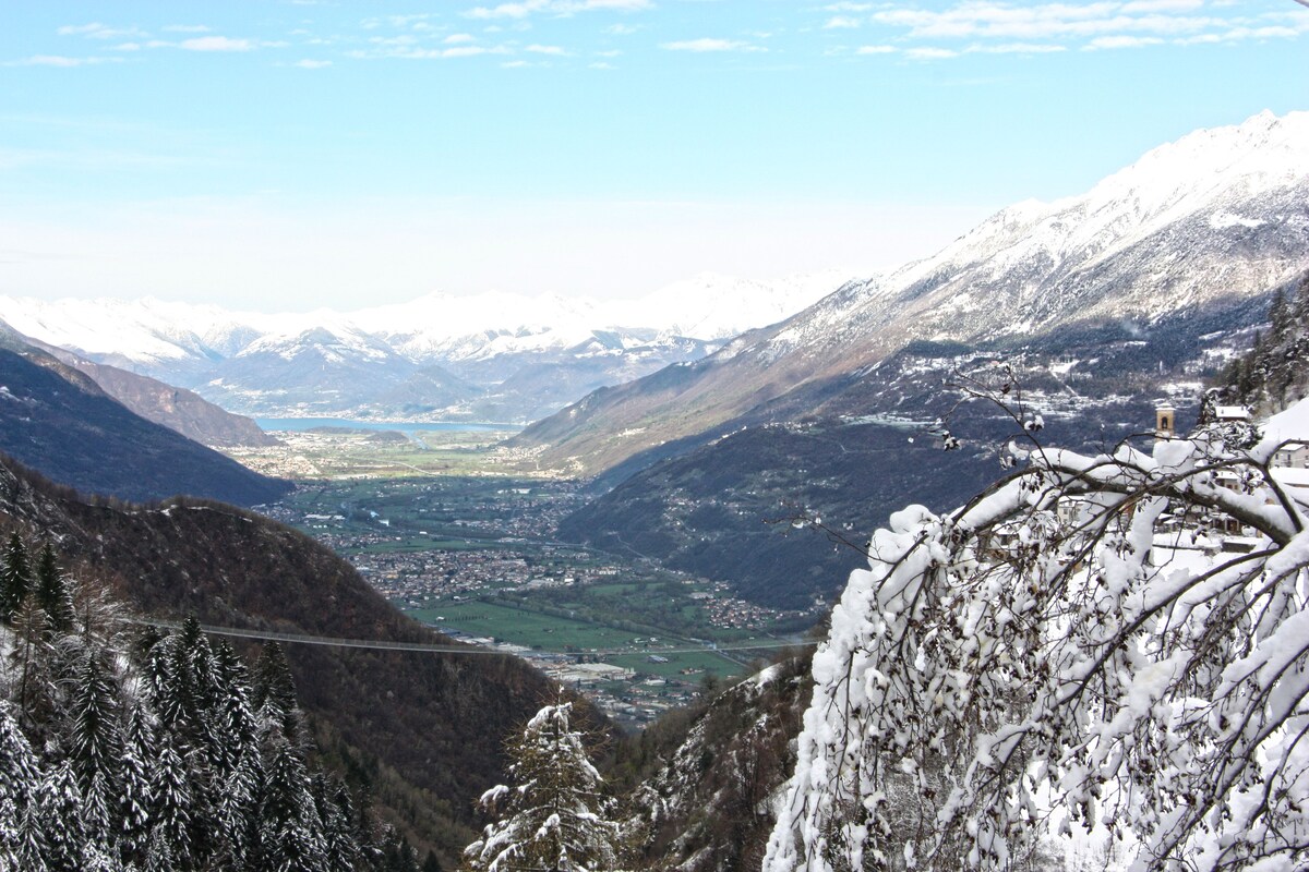 VALTELLINA （ VAL TARTANO ）大型全景房屋