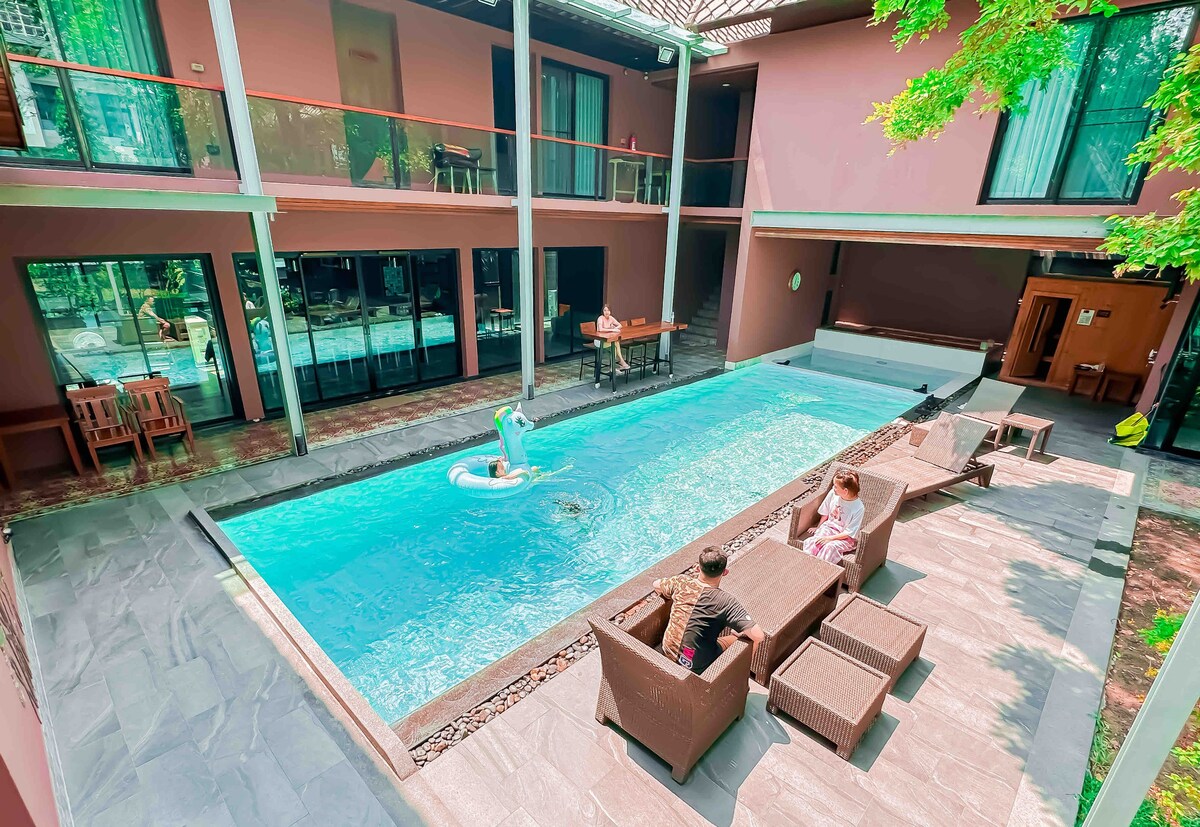 曼谷中心Thong Lor顶级豪宅庄园泳池别墅summer villa 189