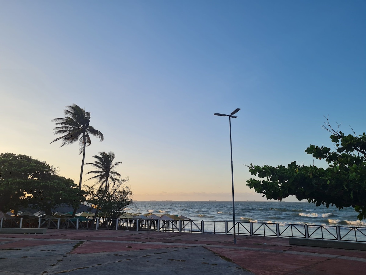 Casa na praia com piscina