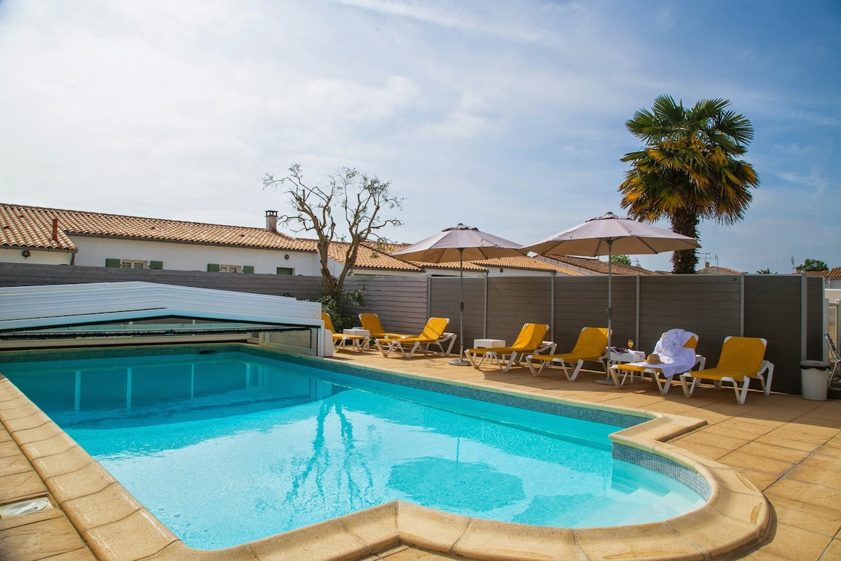 Le Clos Rhéa, Maison Bougainville*** Piscine Clim