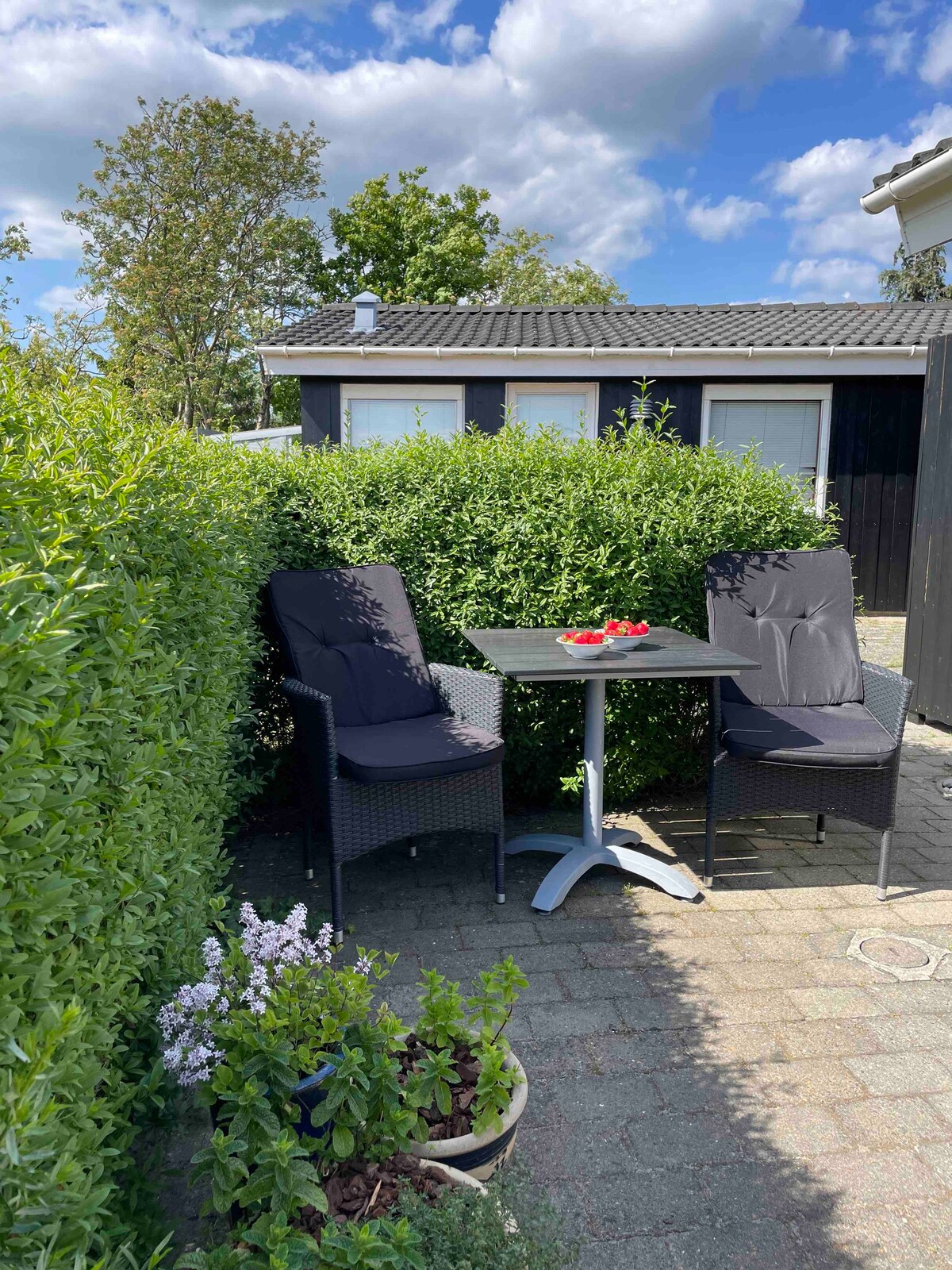 Dejligt sommerhus beliggende tæt på strand og by