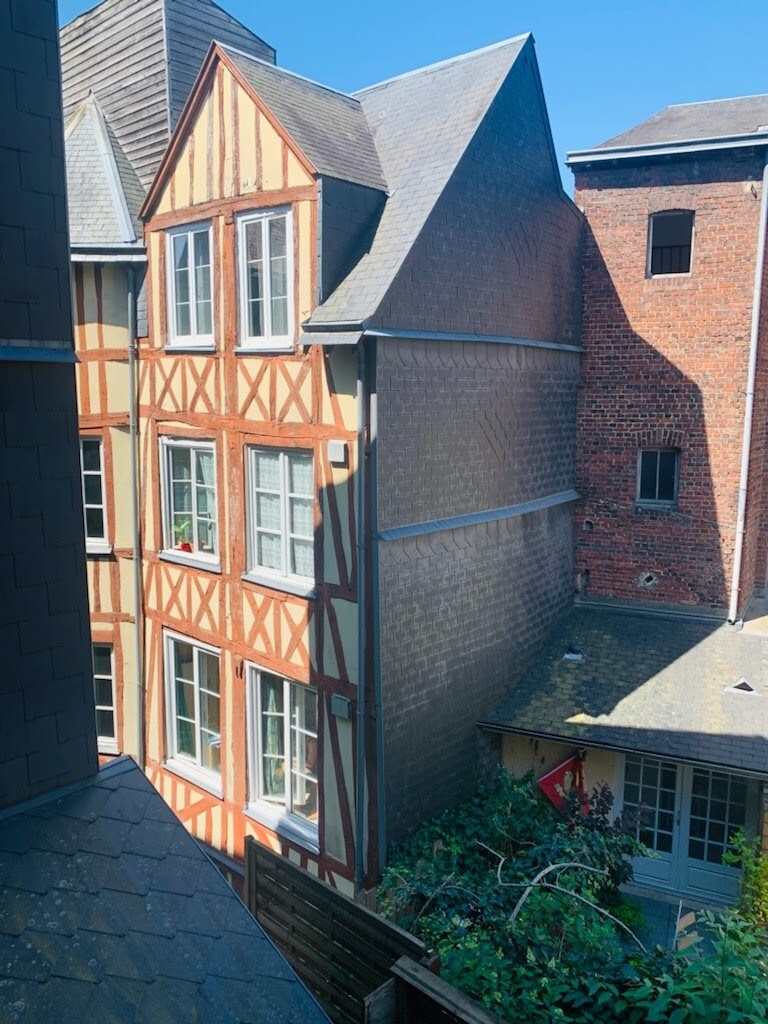 鲁昂历史中心配备齐全的单间公寓
