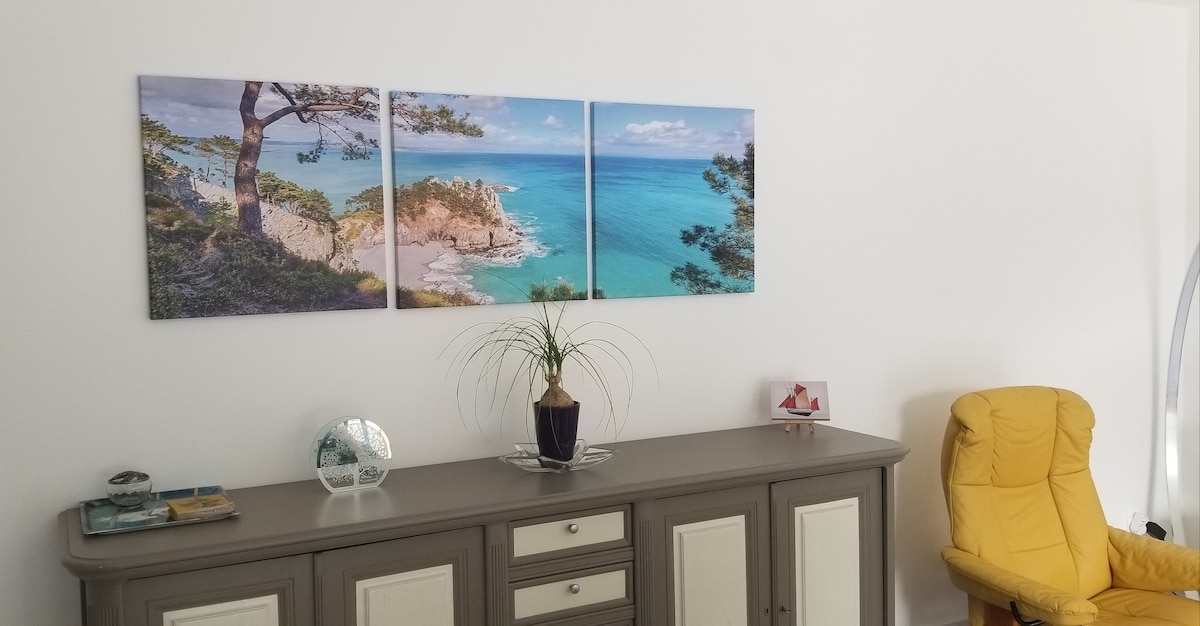 Appartement Neuf a 100 m de la plage