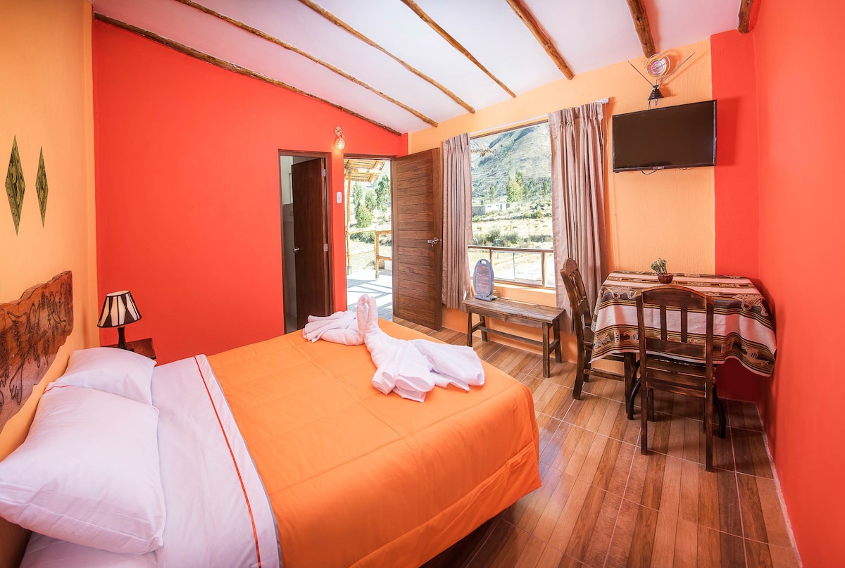 Double room in the heart of Yanque @LeFoyerColca