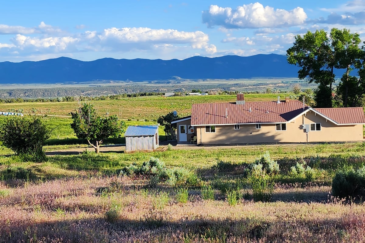Renovated farmhouse across valley from Mesa Verde