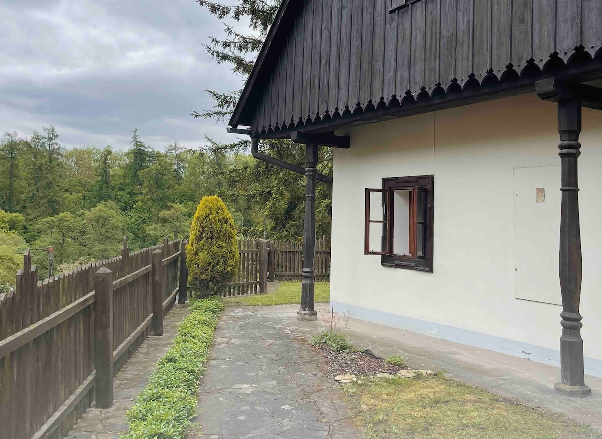 Cosy apartment in a historic house in Opocno