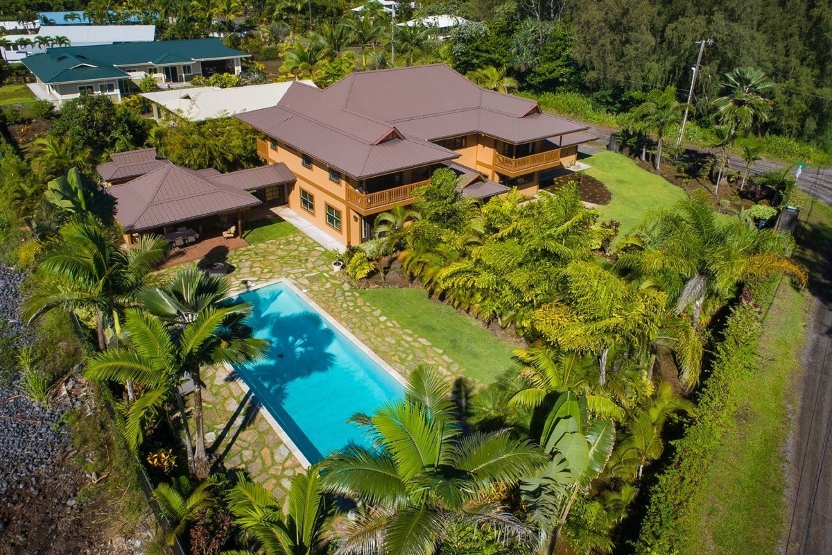 夏威夷帕拉伊索别墅（ Villa Paraiso Hawaii ） -大型泳池和热水浴缸。