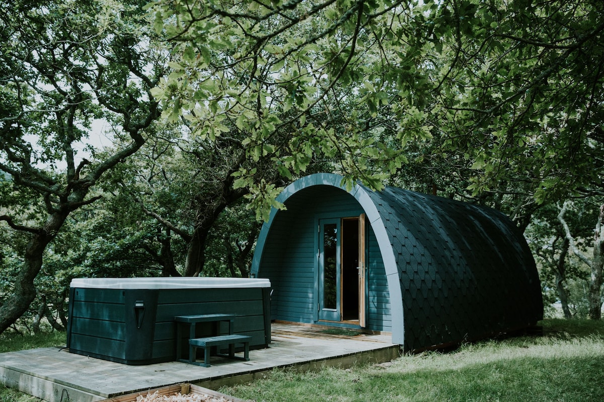 Snowdonia Mawddach Cabin +热水浴缸五星级* * * * * * * * * * * * *