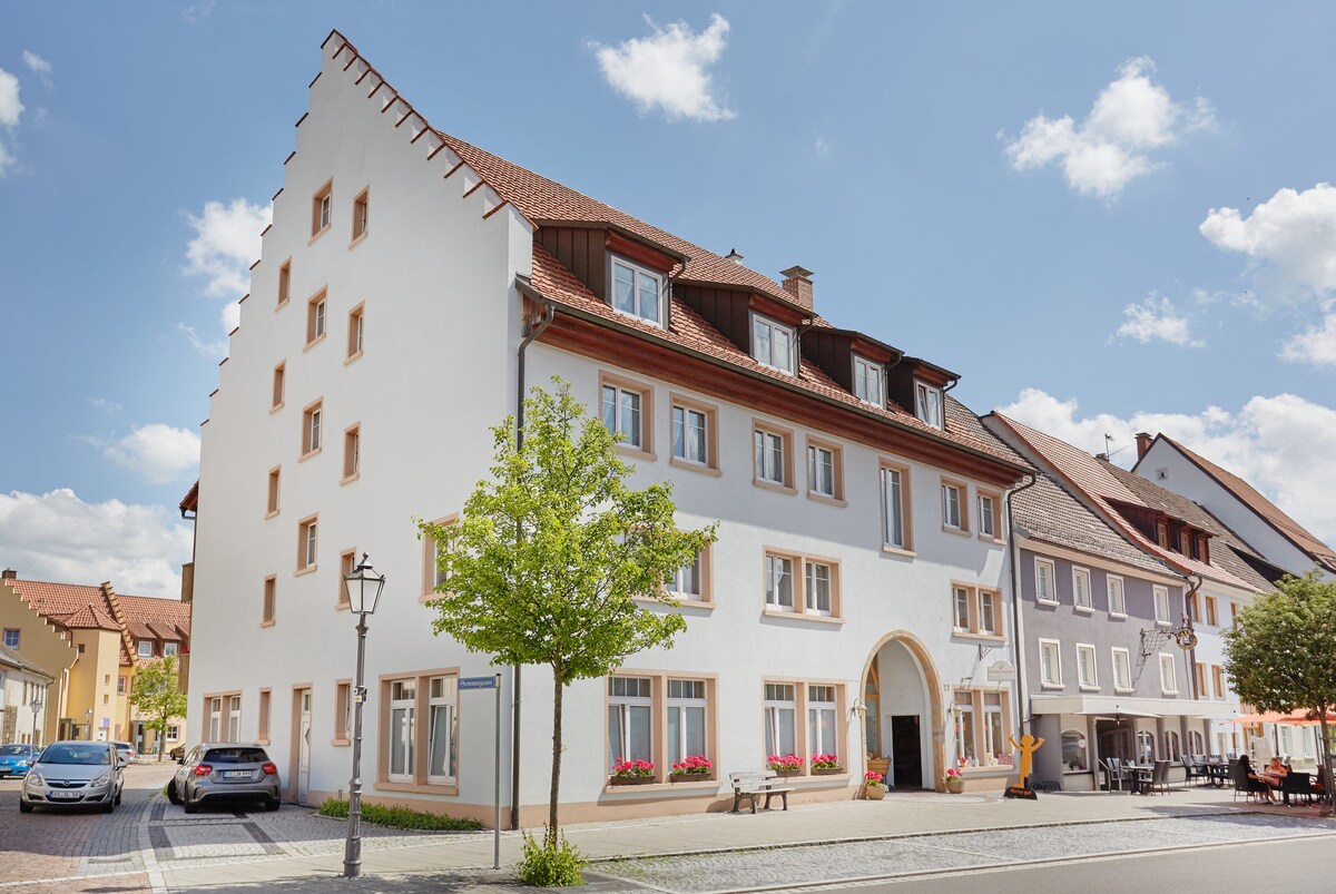 度假公寓，南施瓦兹瓦尔德（ Bräunlingen ） ，度假公寓， 60平方米， 1间卧室，最多可容纳3人
