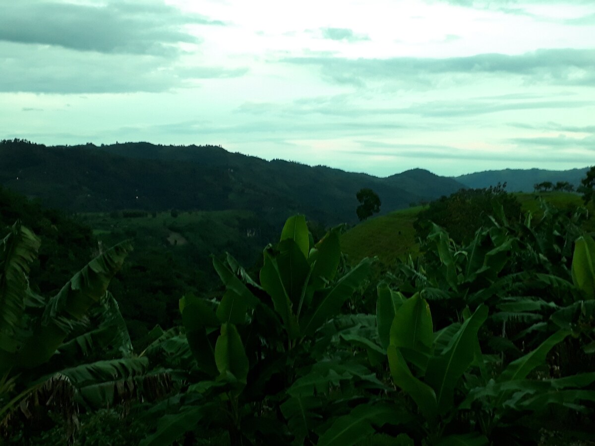 Relajacion en medio de un ambiente natural.