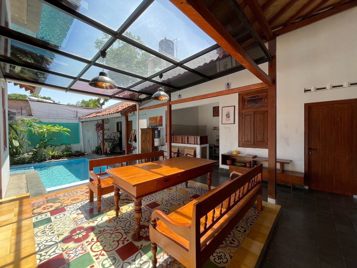Traditional Yogyakarta House W/ Pool by Sabi House