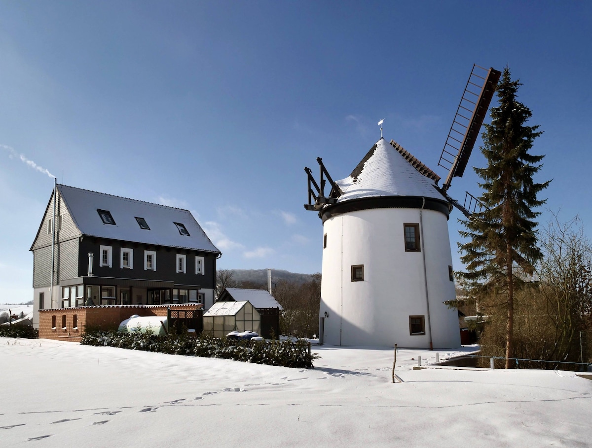 Urlaub in einer Turmwindmühle