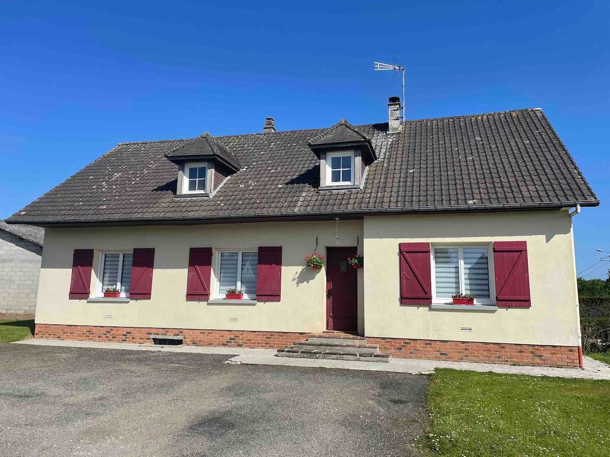 Gîte des Mottes à 30 minutes de la Baie de Somme