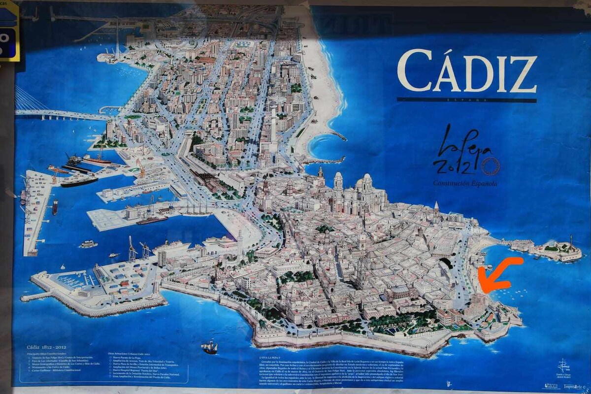 VISTAMAR Cadiz -第一海滩，历史中心。无线网络