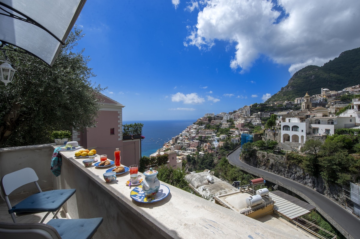 Casa Donna Cunce -波西塔诺（ Positano ）美丽海景