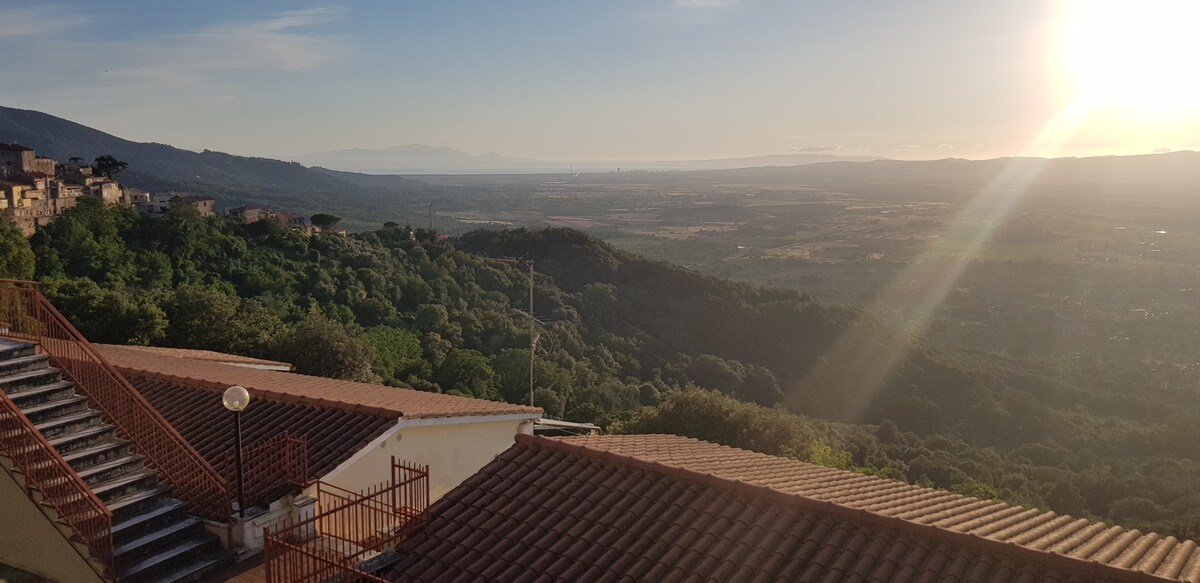 Appartamento panoramico in Toscana - Gavorrano