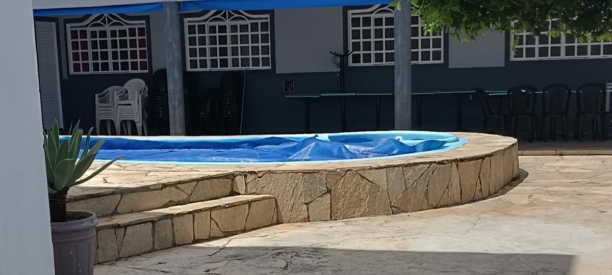 Casa com piscina em Brasília.
