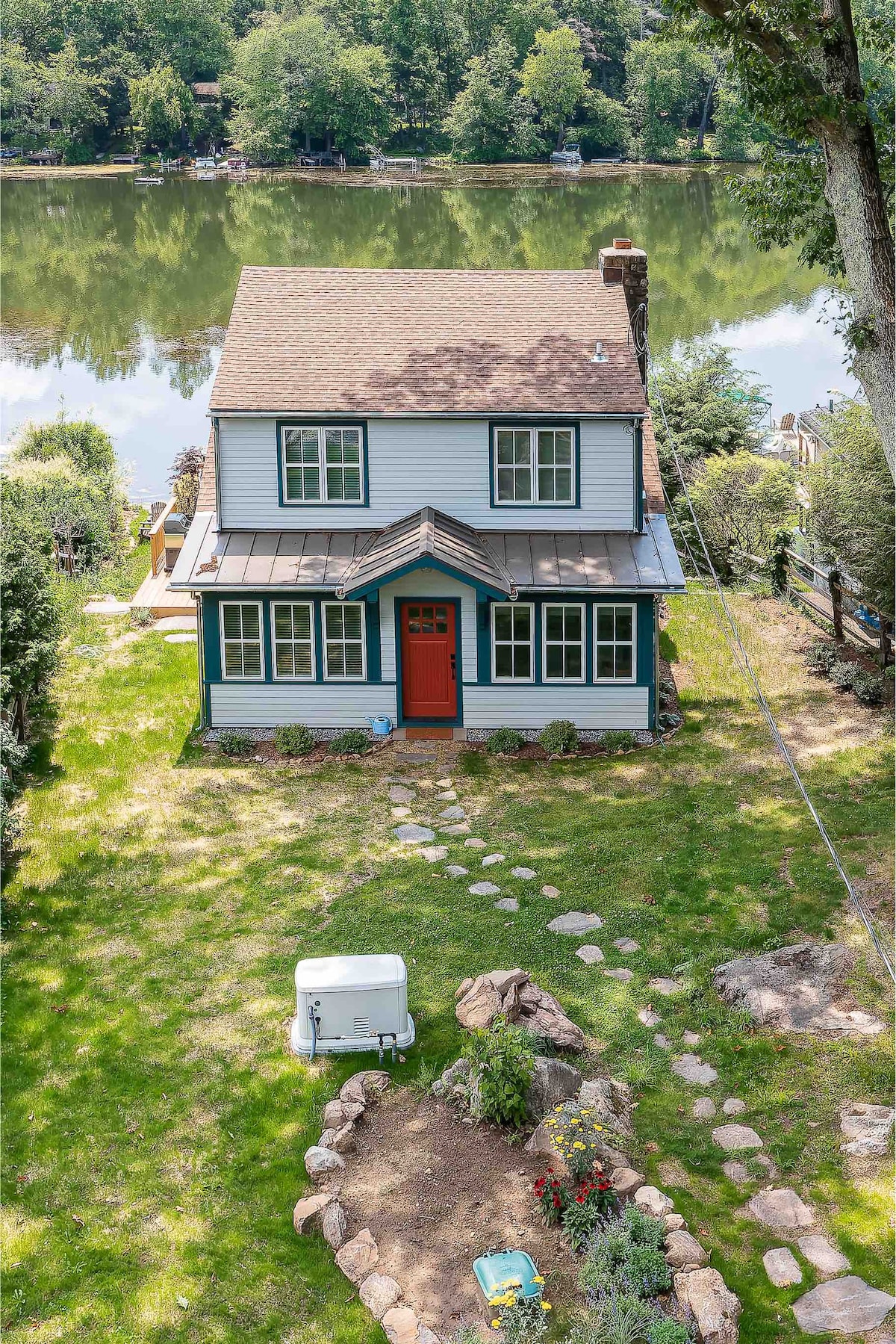 Fully renovated 4 bedroom lake front home