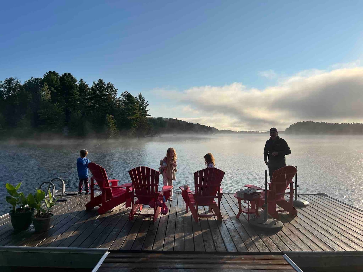 Private Kawagama Lakefront Sauna Retreat