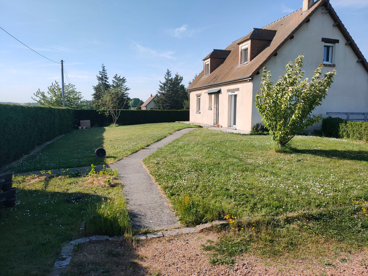 Maison familiale dans une ville chargée d'Histoire