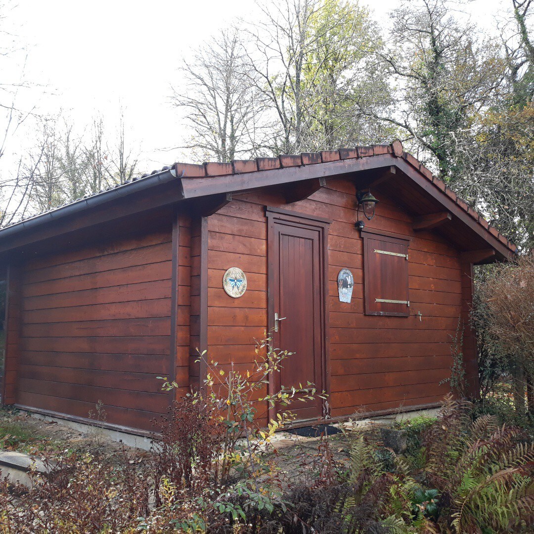 Domaine de la Ribiere, family wooden chalet