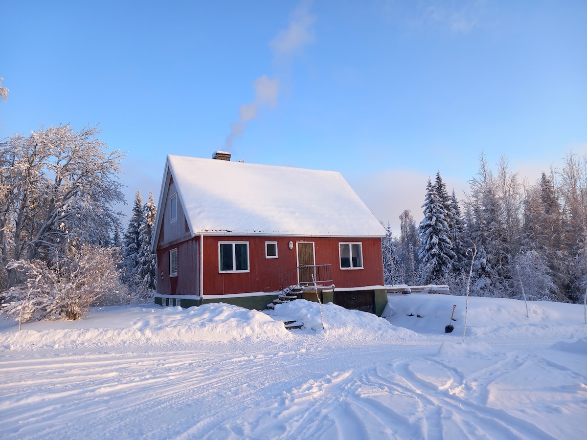 Huskyfarm Home in Lapland
