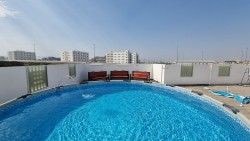 Amasia Hotel Apartment 4客房泳池
