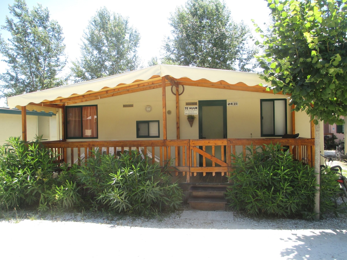 Mobilehome chalet zee camping Toscane Italie (26)