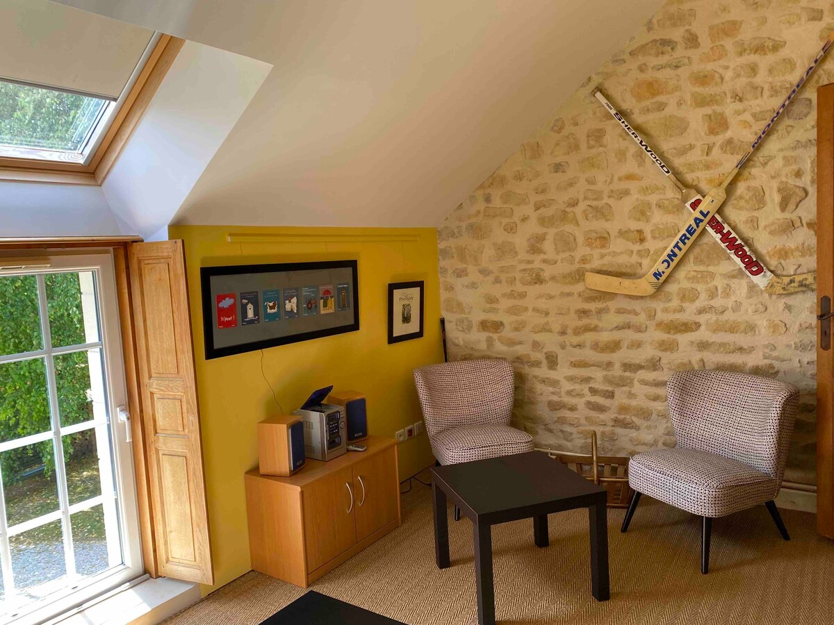 Chambres d’hôtes, maison en pierre  près de Bayeux