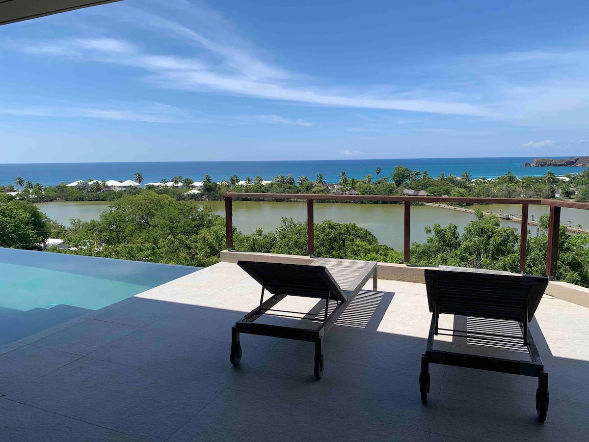 Distinctive  villa with private pool  - ocean view