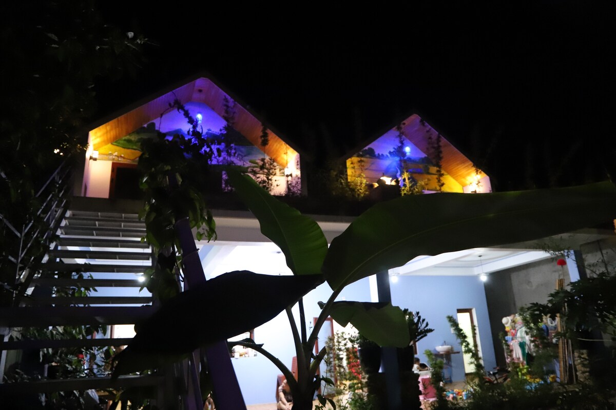 Phong Nha适合家庭入住-景观优美的双床房