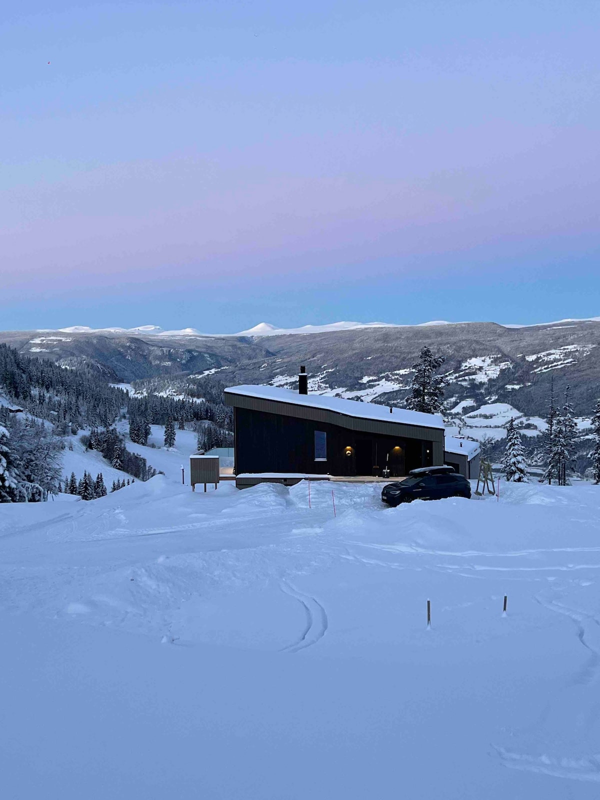 Kvitfjell East小木屋，可滑雪进出