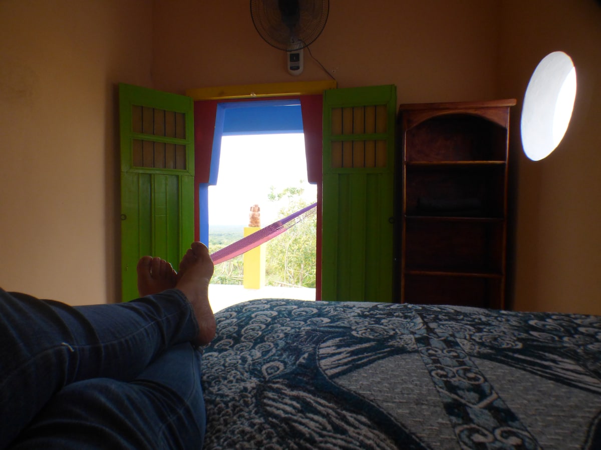 Private room, in ecological park near Uxmal.