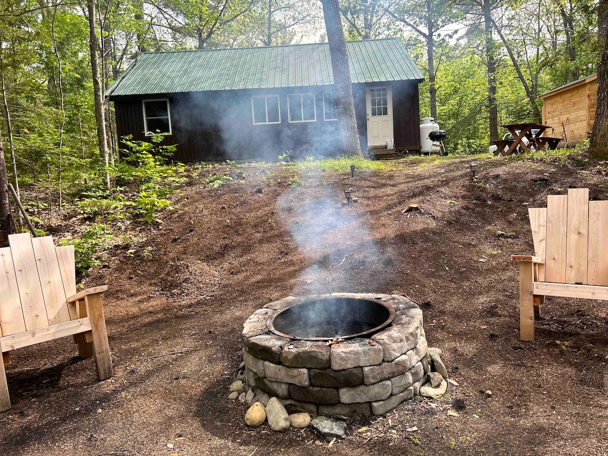 河畔私人小木屋！距离Moosehead地区仅20分钟路程