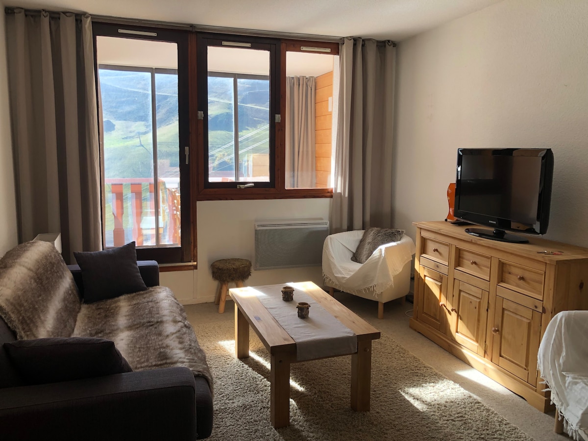 Appartement cosy / ski 4pers - parking