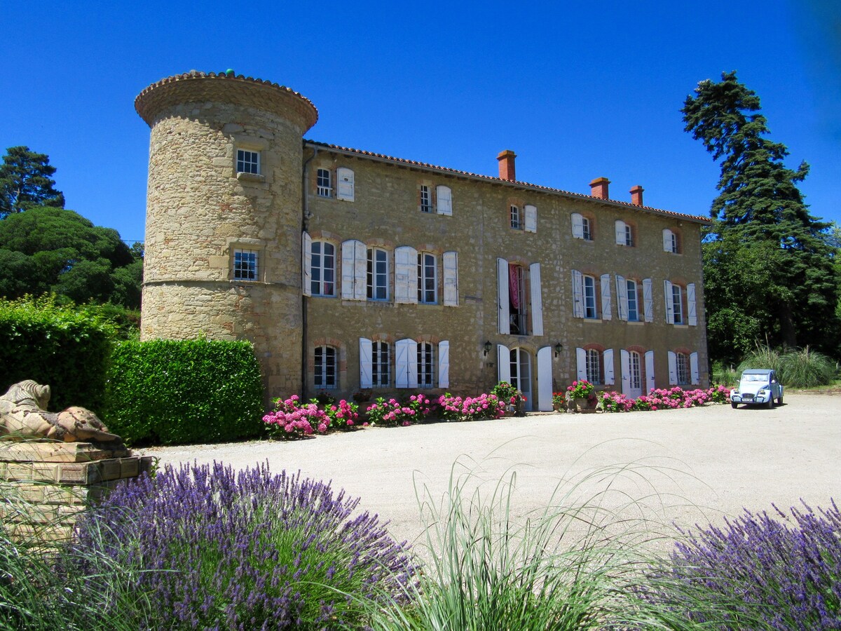 Mutley gite - Chateau de Montoussel