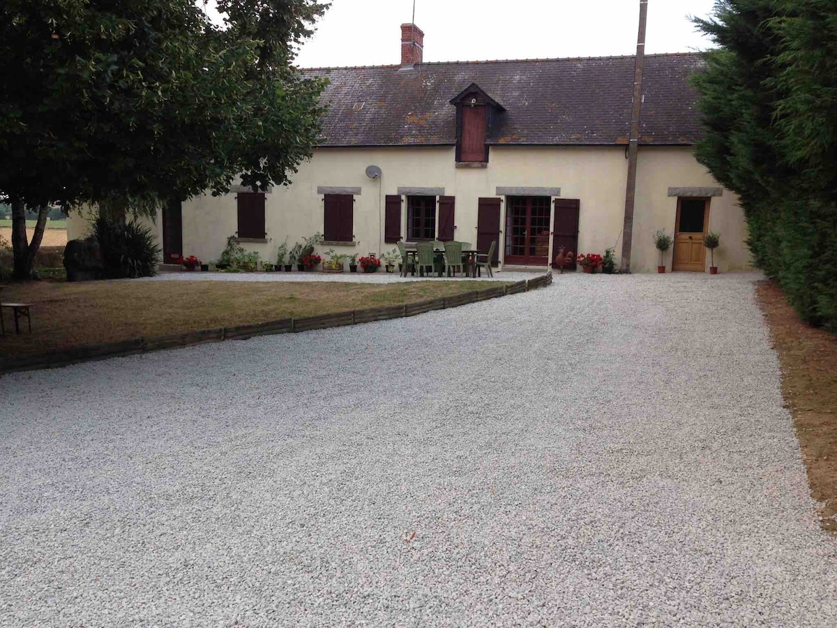 Rustic French Longere farmhouse